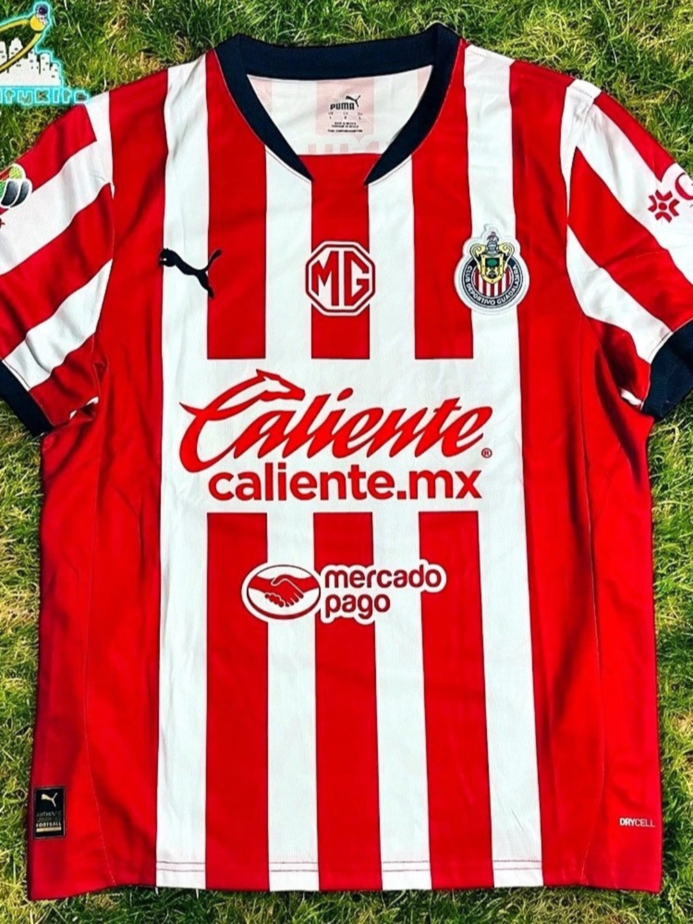 Puma Chivas Guadalajara Home Jersey 2024/25 Red & White Medium